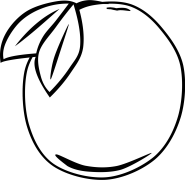 ብርቱካናማ በመስመር ላይ ቀለም